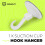 Household Wardrobe White Plastic 7cm Dia Suction Cup Single Hook Wall Hangers 3