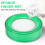 Plastique vert 7cm Dia Eponge doigt mouille argent Caissier 2 Pcs 4