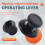 1 coppia sostituzione Joystick Thumbstick per  One controller - nero 5