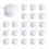 50 pcs T3 KAM SNAPS press studs Scrapbook Sewing buttons white 1