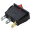 Rocker   OFF Bright Bipolar 28x10mm 250V 15A 3 Terminals RED 8