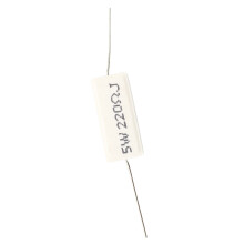 Resistor de AlimentaçãO de Cimento Cerâmico de Chumbo Axial 10 PeçAs 220 Ohm 5W