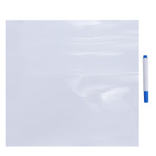 Peel and Stick Whiteboard PVC Chalkboard Wall Sticker Free Pen 45cmx200cm/piece Great for Kids Room B17