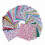 DIY quilting Patch 60pcs 10cmx10cm charm pack cotton fabric patchwork bundle fabrics cloth sewing 1