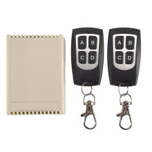 12V 4CH Channel 433Mhz Wireless Remote Control Integrated Circuit With 2 Transmitter DIY Replace Parts Tool Kits
