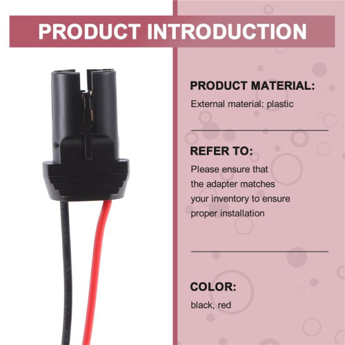 T10 W5W Auto Light Bulb Socket Lamp Holder Connector Extension x 2 2
