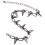 Metal Spikes Studs Rivets Punk Goth Necklace Choker Collar 4