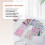 DIY quilting Patch 60pcs 10cmx10cm charm pack cotton fabric patchwork bundle fabrics cloth sewing 4