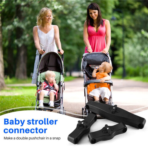 3Pcs Coupler Bush insert into the strollers for  stroller connector adapter make YOYO into pram twins 2