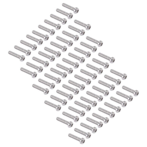 M2 X 8Mm 304 Rostfritt StåL Phillips Pan  Skruvar Bolt 60St