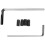 CNC Lathe Tool Holder Quick Change Tool Post Cutter Holder Screw Kit Set Boring Bar Turning Facing Holder Wrench 7