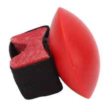 Yukka Sonagli a Dito Africano, Campana a Mano, Sabbia, Rattle, accessorio per percussioni, rosso