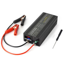 60A Lifepo4 Charger 0-15V Battery Charge Car Fast Charge Lithium Battery Charger 12.6V High Power Adapter EU Plug