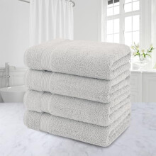 Sada tureckých bavlněných ručníků, 6 kusů, 600 g/m²