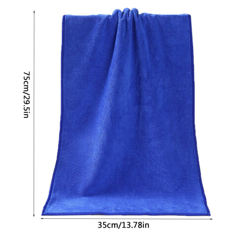 Superfint fiber badehåndkle 35x75cm 2