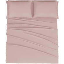 Ensemble de draps Queen Size – 4 pièces, luxe hôtelier, 1800 fils/cm², poches profondes, doux et respirant, infroissable et résistant à la