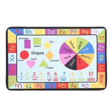 Tapis éducatif pour enfants, tapis de jeu pour chambre d'enfant, tapis de mathématiques, tapis alphabet ABC, tapis de jeu pour enfants