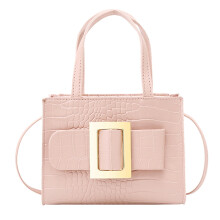 Mini kožené kabelky pre ženy, aktovka s hornou rukoväťou, malá crossbody kabelka cez rameno, dámska víkendová taška na mobil, ružová