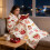 Valentine's Day Flannel Blanket Double-Sided Fleece Pink 5