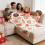 Valentine's Day Flannel Blanket Double-Sided Fleece Pink 4