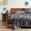 Queen Sheet Set – Double-Brushed Microfiber, 4-Piece, 2