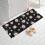 Tapete de banheiro Pioneer Flower Floral em microfibra, 60 x 152 cm (24 x 60 polegadas) 2
