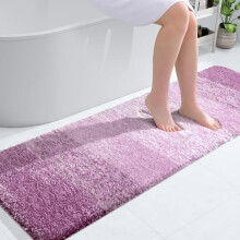 Badeværelsesløber tæppe mikrofiber gummibagside 59x20 tommer