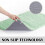 Tapis de bain antidérapant vert pâle 40 x 60 cm 3