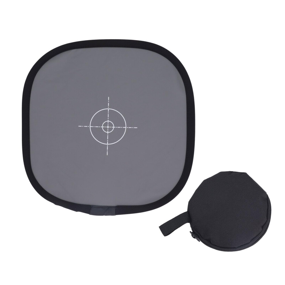 18% Card With Focus Board For Photography, Dual Sided Balance And Accurate Exposure Control Gray/White 9771547163978