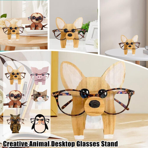 Eyeglasses Holder Animal-Shaped Display Stand H8T2 1
