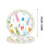 Colorful Easter Bunny Tableware Set – Cute Rabbit & Flower Pattern, Disposable Dinnerware Compatible with Easter Eggs Party Decor 4