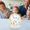 Colorful Easter Bunny Tableware Set – Cute Rabbit & Flower Pattern, Disposable Dinnerware Compatible with Easter Eggs Party Decor 2