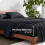 Set de cearșafuri Queen – Microfibră ultra-moale, hidro-periată, 4