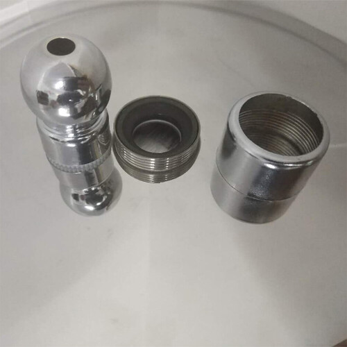 Chuveiro de aço inoxidável ultrafino de 4 polegadas com efeito cascata, chuveiro quadrado de alta pressão com efeito chuva (prateado) 1