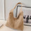 Τσάντα Tote για γυναίκες, τσάντες Hobo Slouchy, σουέτ τσάντα, τσάντα ώμου, δερμάτινες 4