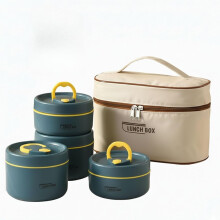 4-laags geïsoleerde lunchboxset
