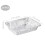 Δοχεία συλλογής υγραερίου για ψησταριές αερίου από αλουμινόχαρτο 30 τεμάχια 7,7x5,7 4