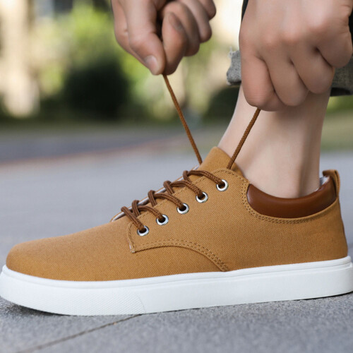 Baskets basses pour hommes, chaussures habillées décontractées 2