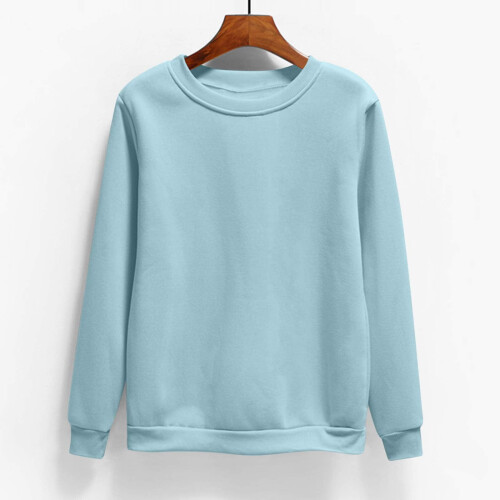Φούτερ για γυναίκες Plus Size, Γυναικεία Oversized Φούτερ με Στρογγυλή Λαιμόκοψη, 1