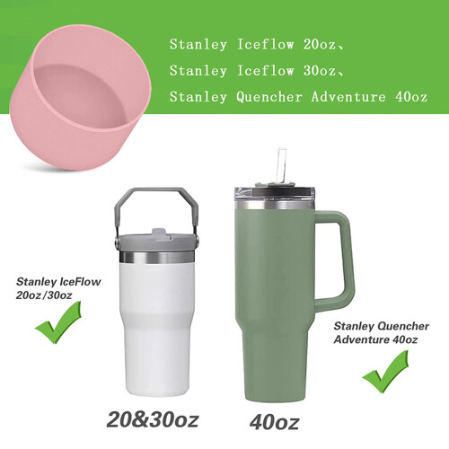 Silikonisuojus Stanley Quencherille, 40oz – 2 kpl 1
