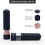 Buckingham Electric Salt and Pepper Grinder Set Soft-Touch Push Button 5