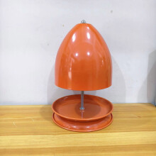 Ceramiczna lampa podgrzewająca świecę z metalowym podgrzewaczem do rąk