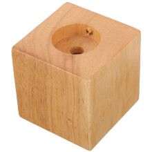 Base per lampada da tavolo in legno E27, 1 pezzo