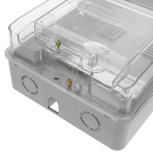 Contatore elettrico esterno, impermeabile e trasparente 2