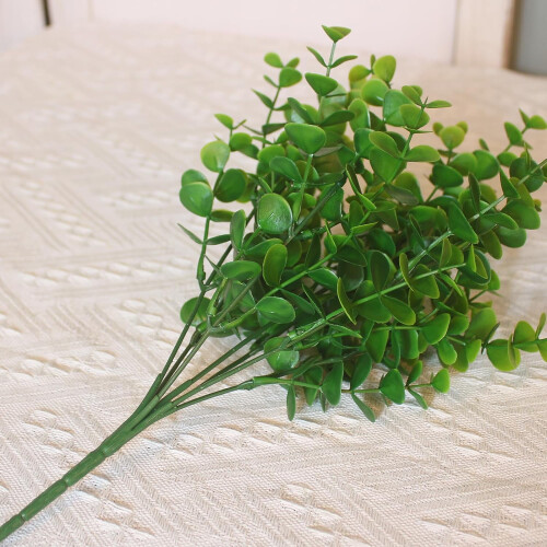 Kunstige blomster UV-resistente 8 bundter 2