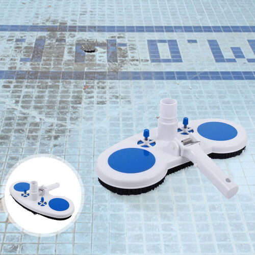 Σκούπα πισίνας Worgeous μπλε πλαστικό 1 τεμάχιο εργαλείο καθαρισμού με κεφαλή