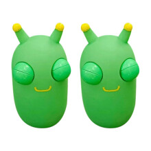 Gusano ocular - Juguete para apretar y estrujar para reducir el estrés - Regalos divertidos para niños y niñas - Ideal para niños con adultos y
