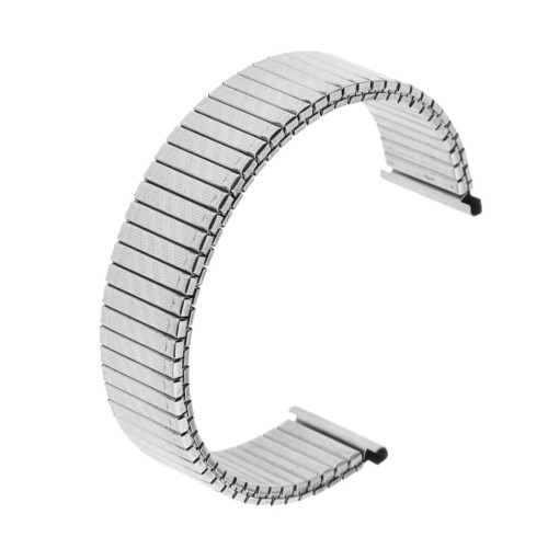 18 mm sportsfjederrem i rustfrit stål solid til unisex ur