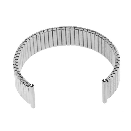 18 mm sportsfjederrem i rustfrit stål solid til unisex ur 2