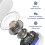 Ασύρματα Φορητά Ακουστικά Bluetooth5.1720, Ακουστικά Bluetooth υψηλής ποιότητας ήχου, των 6